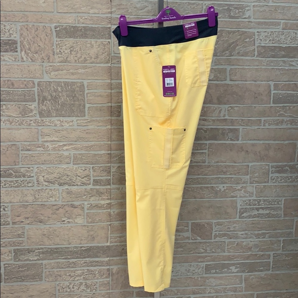 Healing Hands Purple Label Yoga Scrub Pants